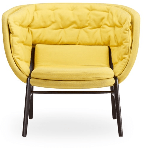 ROSSIN Мягкое кресло с подлокотниками Cleo wood sun-id-1458370 - Вид №1