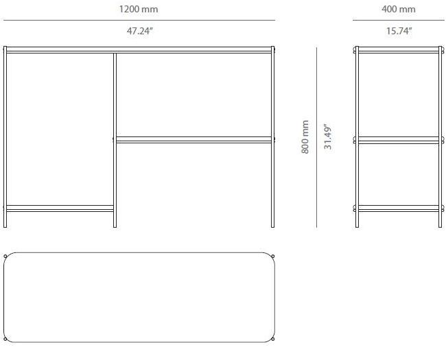 PRADDY Прямоугольная лакированная консоль Stanley Tr063-tr062 - Вид №5