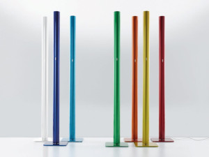 Алюминиевый светодиодный торшер с диммером