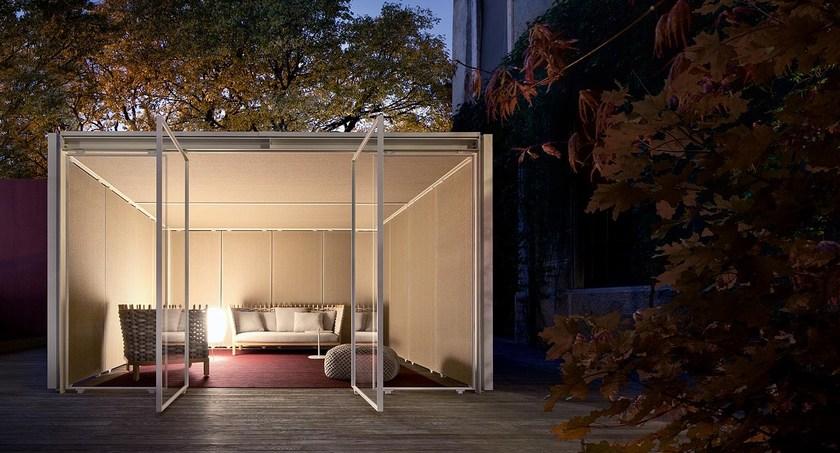 Paola Lenti Беседка из алюминия и дерева sun-id-1388684 - Вид №5