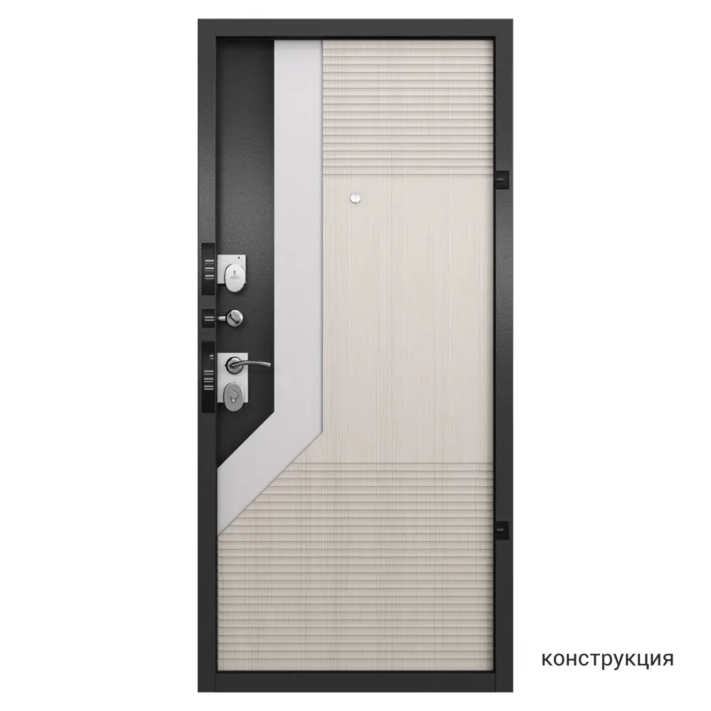 Дверь входная металлическая Ариста 960 мм правая цвет белый TOREX STLM-2073542 - Вид №13