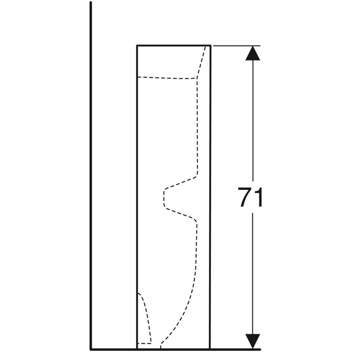 Стойка для умывальника Geberit фантазия ARCH-00138414 - Вид №2
