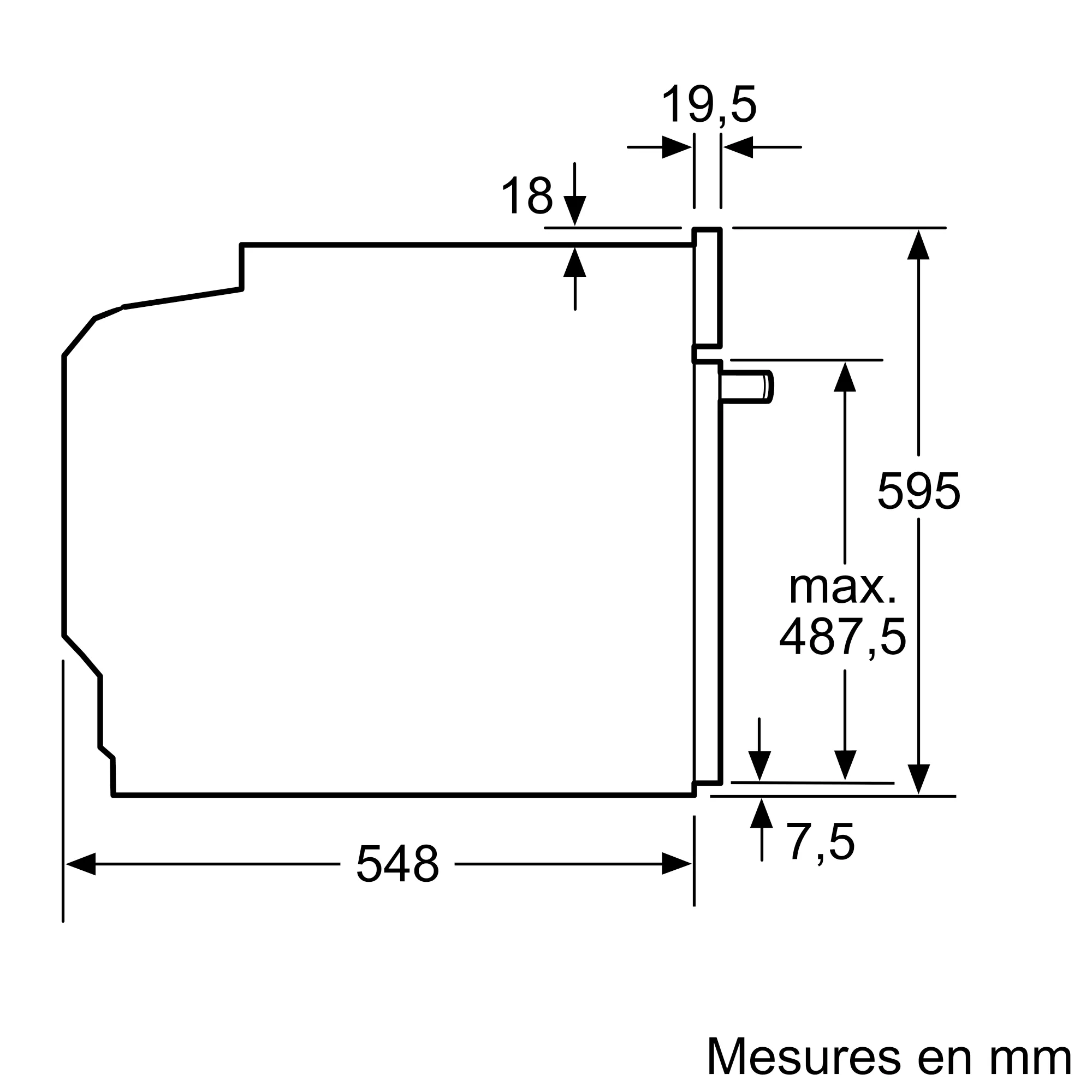 9119293 Электрический духовой шкаф Siemens HM776GKB1 черный STDN-0134080 - Вид №4