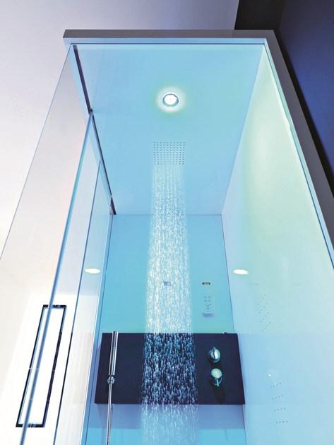 Gruppo Geromin Многофункциональная душевая кабина из хрусталя с турецкой баней Soul sun-id-1501817 - Вид №1