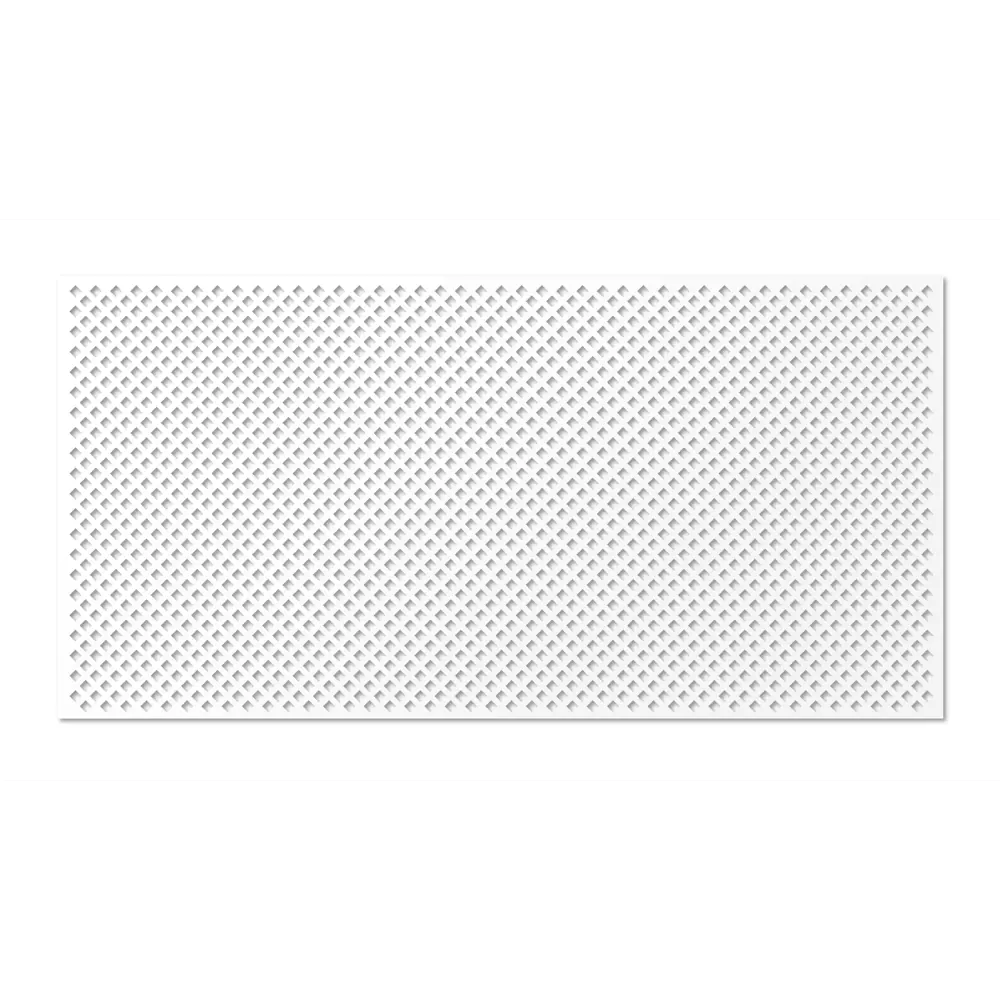 ЛАЙТ Декоративная панель ХДФ для радиатора 120x60 см белый глория 89112142 STLM-0078536