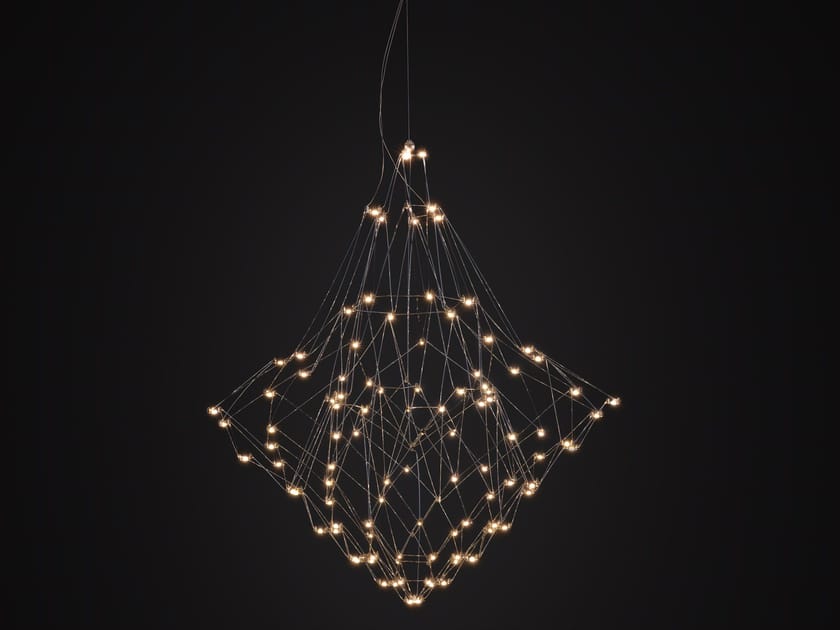 Металлический светодиодный подвесной светильник Quasar Адамас ARCH-00109431