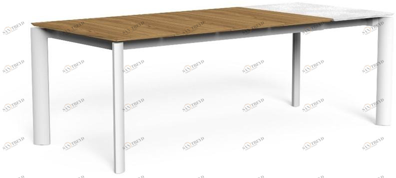 Talenti Садовый стол из тикового дерева раздвижной Domino Domtp160 / 200