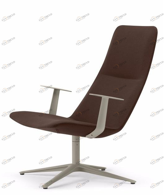 Alias Кресло поворотное на 4-х спицах с подлокотниками Slim sun-id-1434823