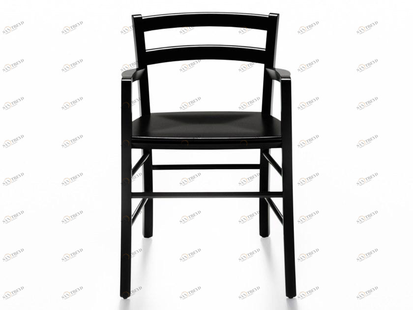 DE PADOVA Стул из бука с подлокотниками sun-id-1425158