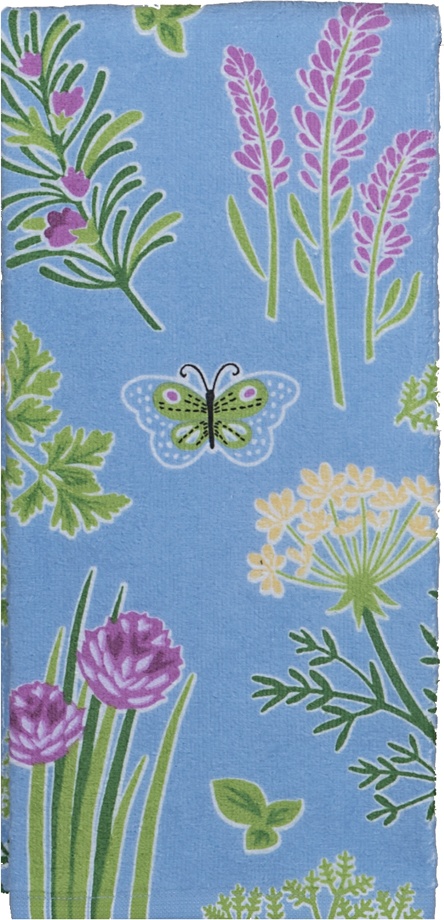 10638308 KAY DEE DESIGNS Набор кухонных полотенец Kay Dee Designs "Травяной сад" 46х71см, хлопок, 41х66см, хлопок, 2 шт Ткань 