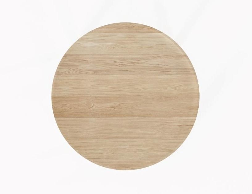 KARPENTER Круглый сервировочный столик из массива дерева East Ea08-oo, ea08-wo - Вид №3