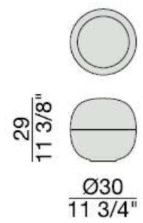 Porada Настольная лампа из ясеня Iron sun-id-1474270 - Вид №2