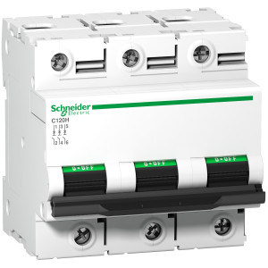 A9N18467 Автоматический выключатель Acti9 3P 63А (C) 15кА Schneider Electric Acti 9