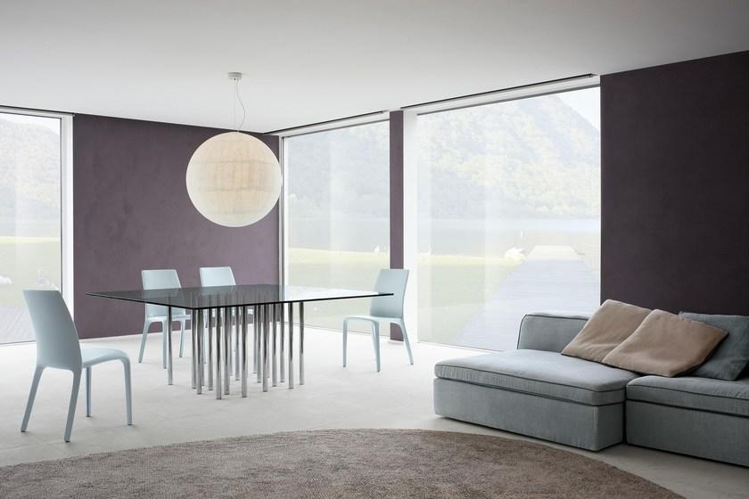 Bonaldo Стол из стали и стекла sun-id-1455904 - Вид №3