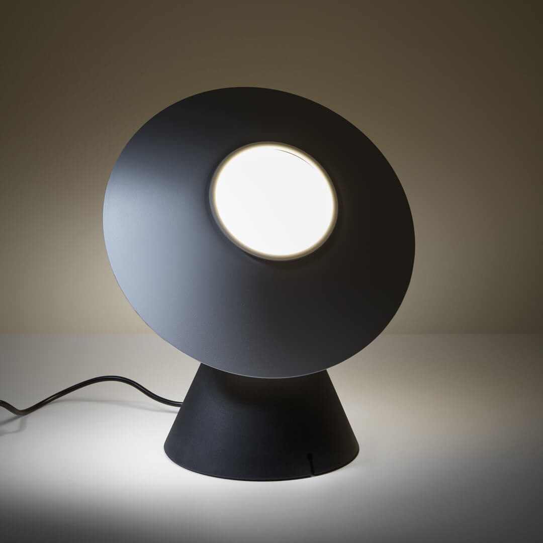 Linea Light 8966 FANTE черная лампа настольная 121890 - Вид №1