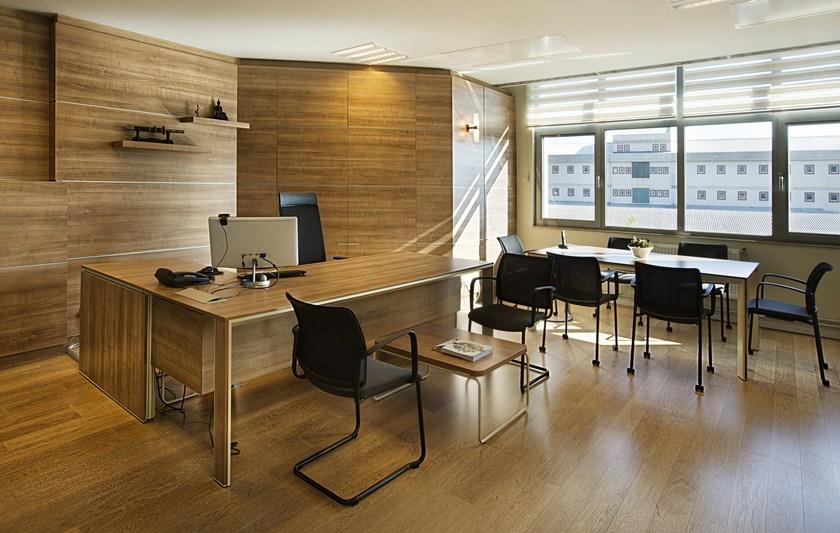 Tuna Ofis Рабочий стол со встроенной полкой Piu meno sun-id-1367783 - Вид №5