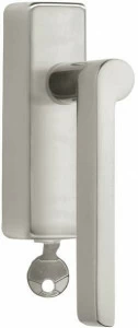 Formani Оконная ручка dk никель с замком Timeless 1927-dklock-o