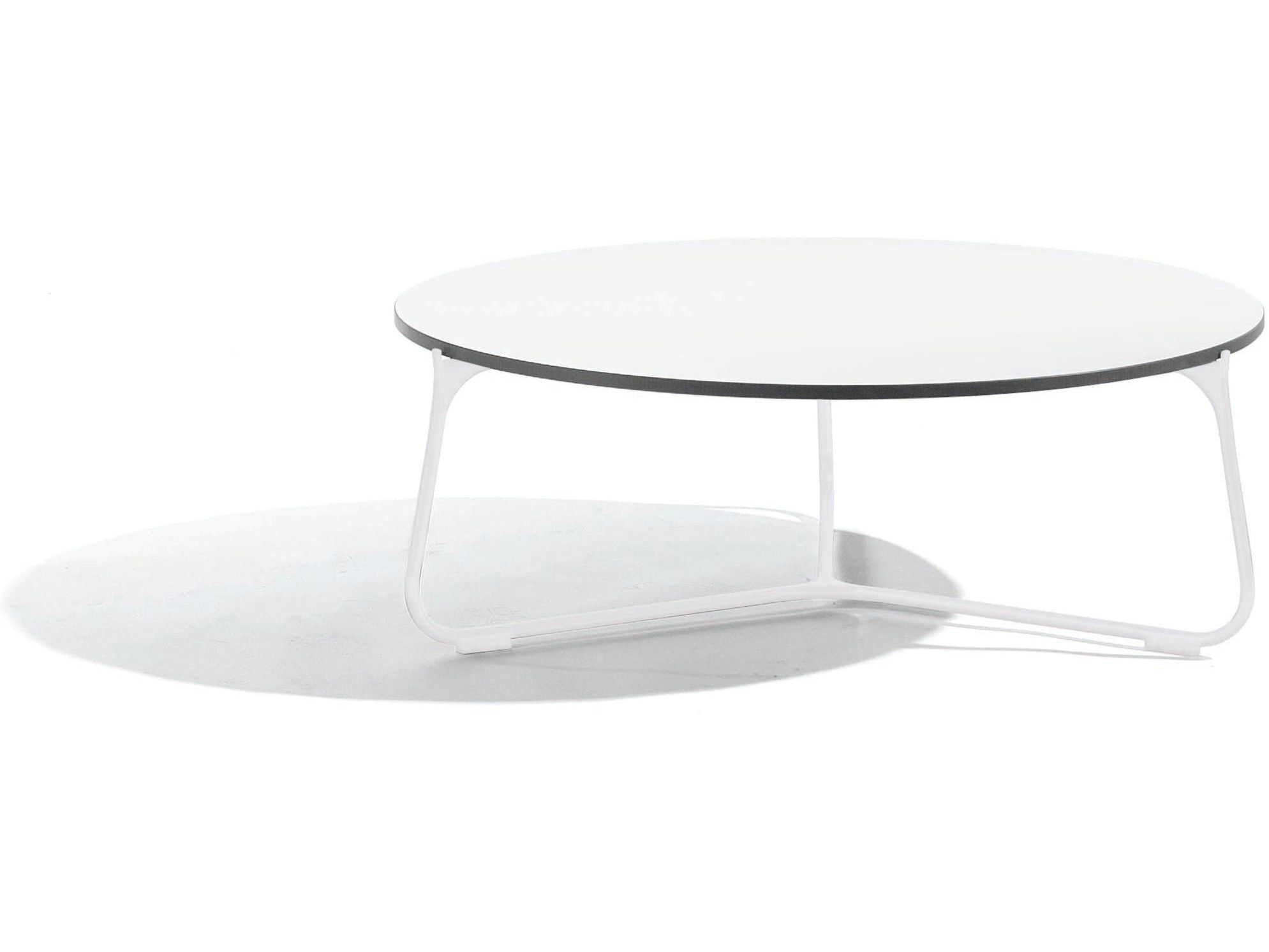 Круглый садовый столик в ироко MANUTTI ARCH-00032843 - Вид №1