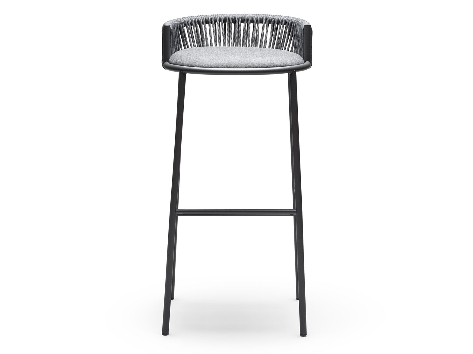 Высокий садовый стул из морской веревки CHAIRS & MORE Millie ARCH-00100866