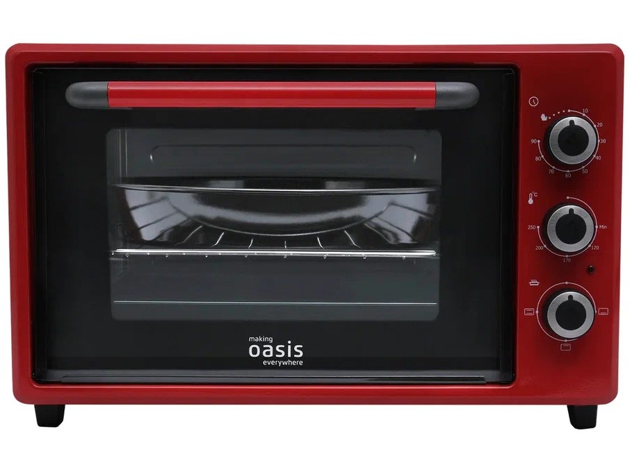 9146405 Мини-печь Oasis M-40R красный STDN-0074676