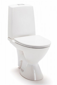 3736301201 Компакт унитаз с бачком Белый IDO Glow Швеция