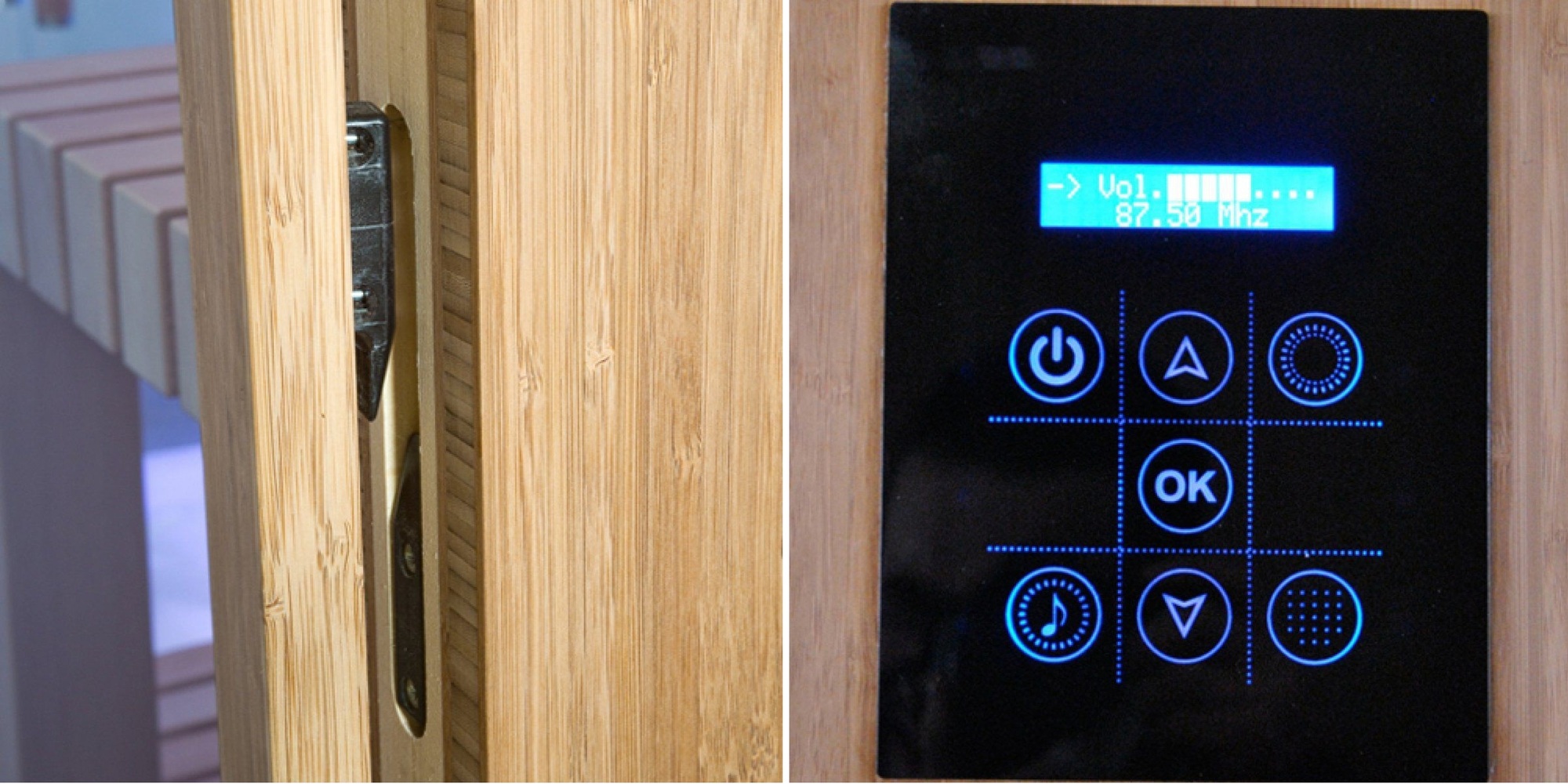 Сауна BambooKi Sauna 130 см Karolitalia BLUBLEUBAMBOOKSAUNA130 - Вид №2