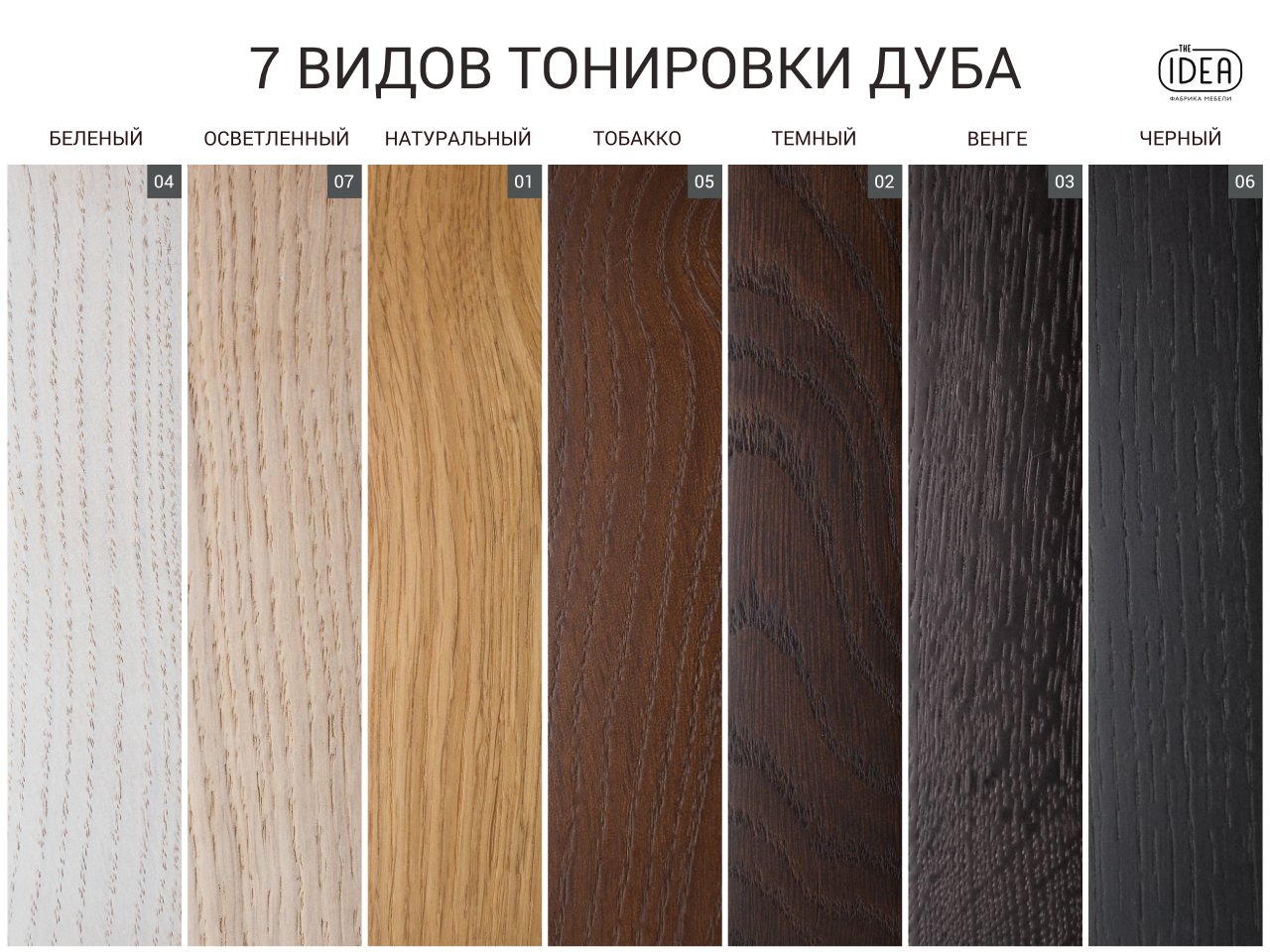 Обеденный стол прямоугольный дуб венге 160 см Mavis THE IDEA  210056 Венге;черный  - Вид №3