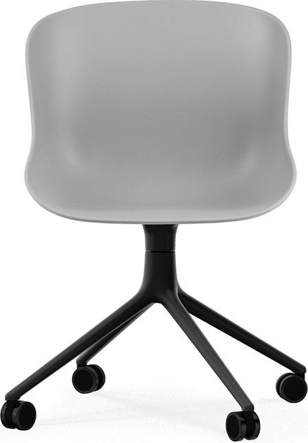604575 Chair Swivel 4W Черный алюминий / Серый Normann Copenhagen Hyg  - Вид №1