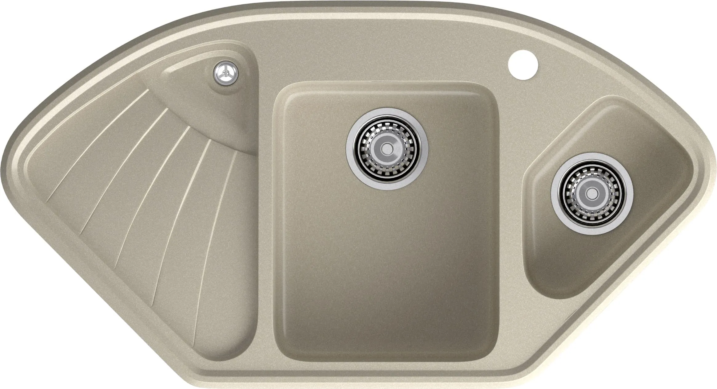 Мойка кухонная GRANFEST CORNER C-1040E