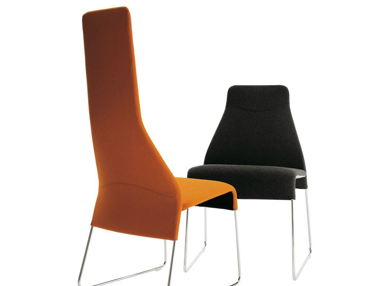 Стул из ткани с высокой спинкой B&B Italia Lazy ' 05 ARCH-00059011 - Вид №3