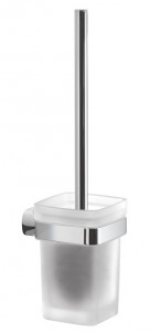 ST33/03(13) Gedy G-Stelvio, настенный стеклянный ерш, цвет хром