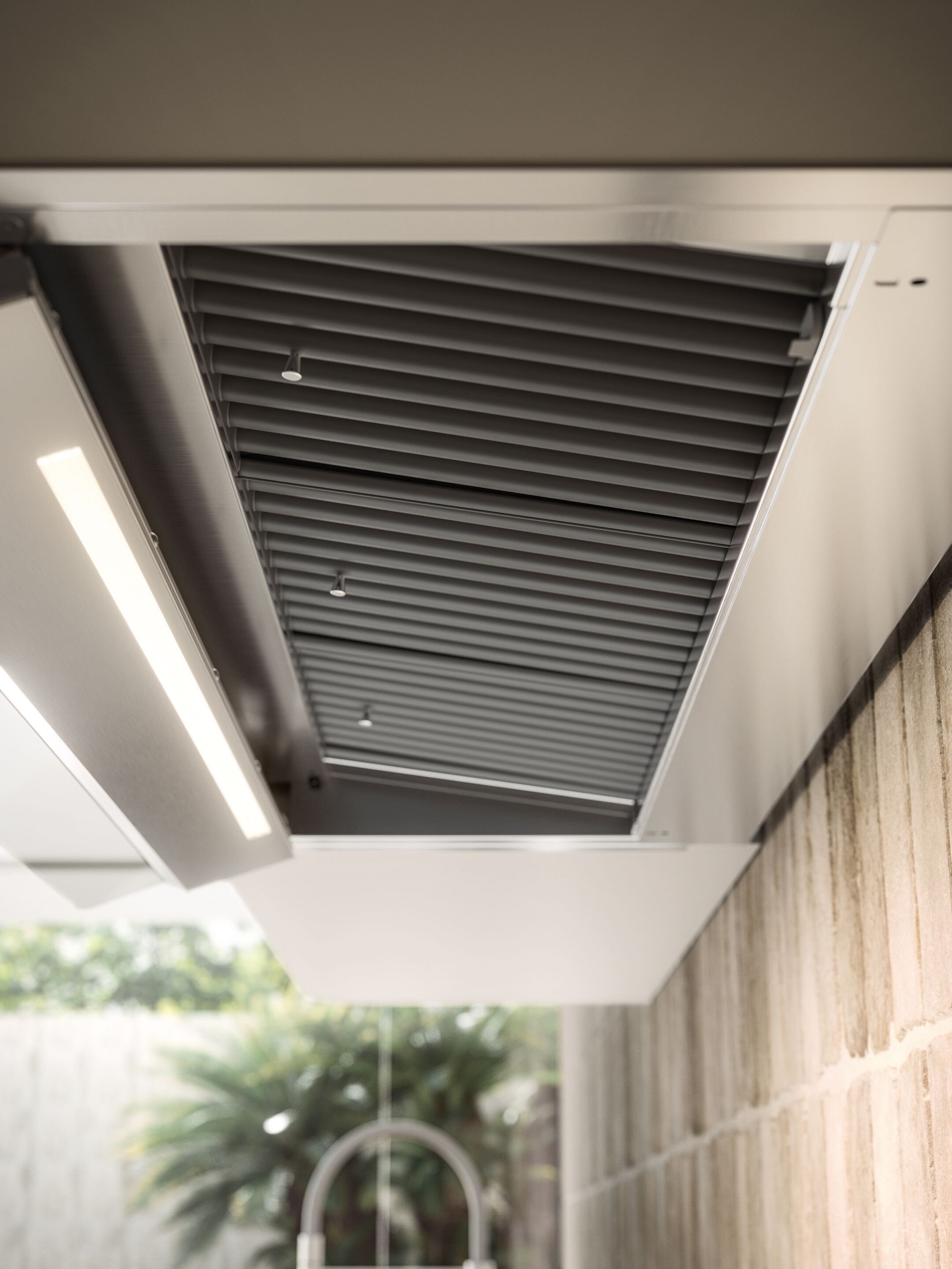 Вытяжка из нержавеющей стали со встроенным утопленным освещением Falmec дизайн ARCH-00132131 - Вид №4