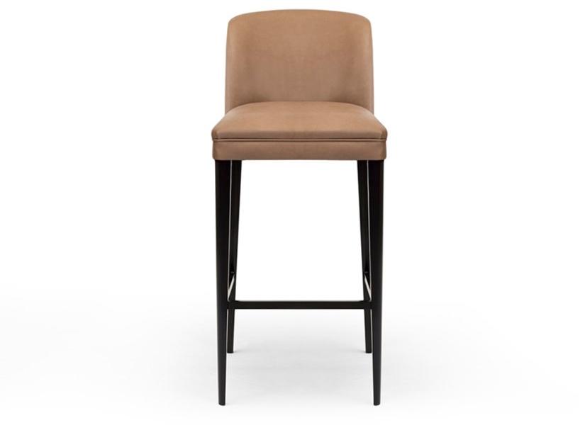 Mytto Высокий табурет из верблюжьей кожи с подставкой для ног Larforma sun-id-1455184 - Вид №2