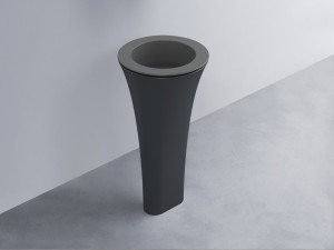 AMLA45-CM+AMPILT-BA+AMCOLT-BA Раковина Amedeo Tondo отдельностоящая cielo Enjoy + Amedeo