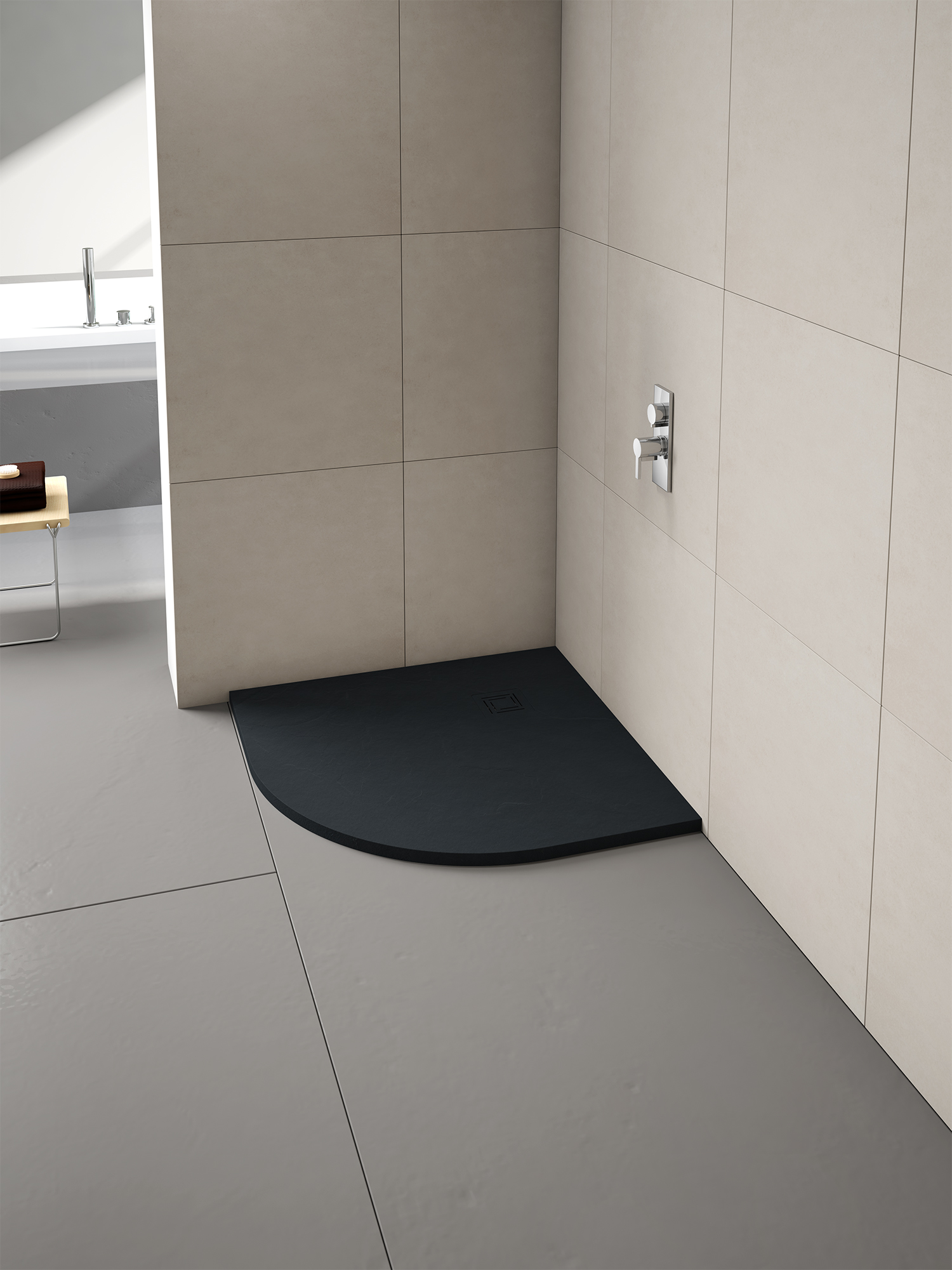 Душевой поддон T90QS Merlyn Truestone - Вид №1