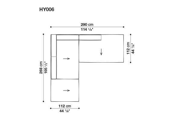 Ткань сад диван B&B Italia Outdoor HYBRID ARCH-00117020 - Вид №38