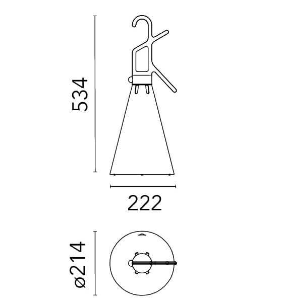 Открытый многоцелевой светильник In Stock Flos ARCH-00024938 - Вид №2