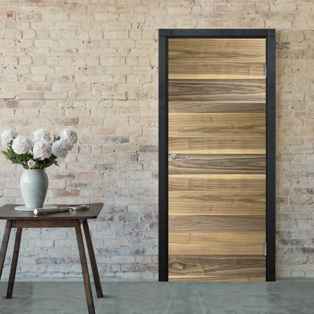 Межкомнатная дверь МАРИО РИОЛИ Loft с натуральным шпоном американский орех 90×200 см 85325430 STLM-0061587 - Вид №4