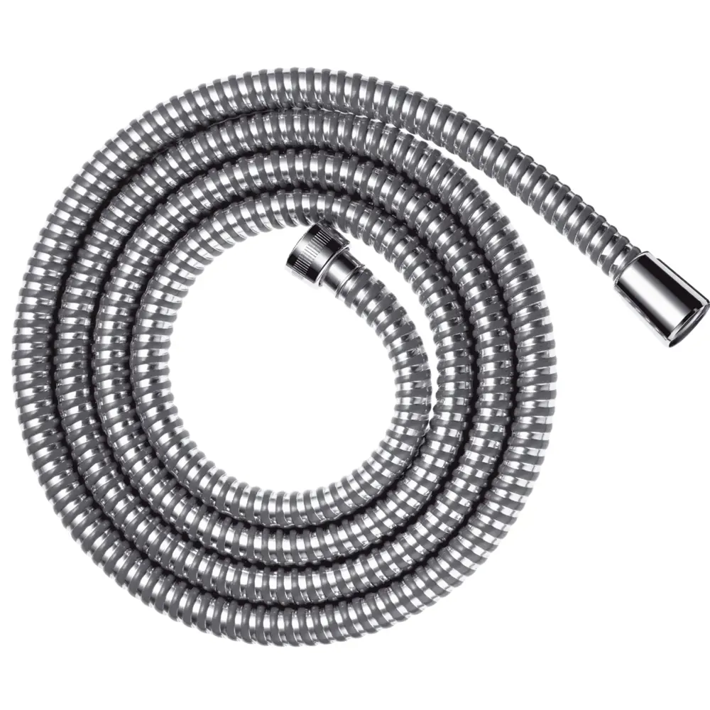 Шланг для душа Hansgrohe Metaflex 28266000 1.6 м ПВХ цвет хром 10252615 STLM-2032529  - Вид №1