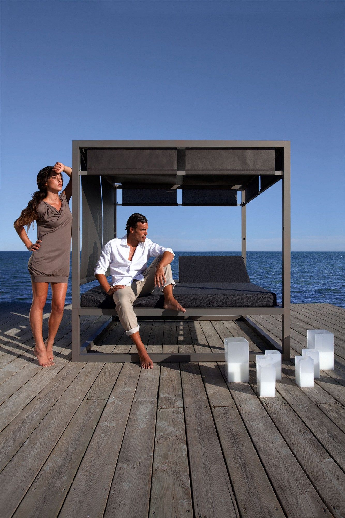 Садовая кровать с балдахином GANDIABLASCO кушетка ARCH-00016733 - Вид №4