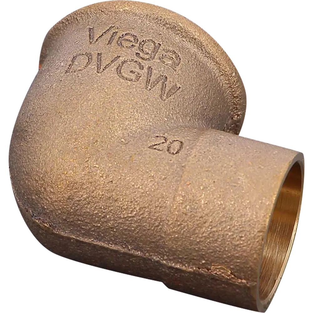 Отвод пайка 90° Viega внутренняя резьба 28 ммx1" медь 109561 82411261 STLM-2053709  - Вид №1
