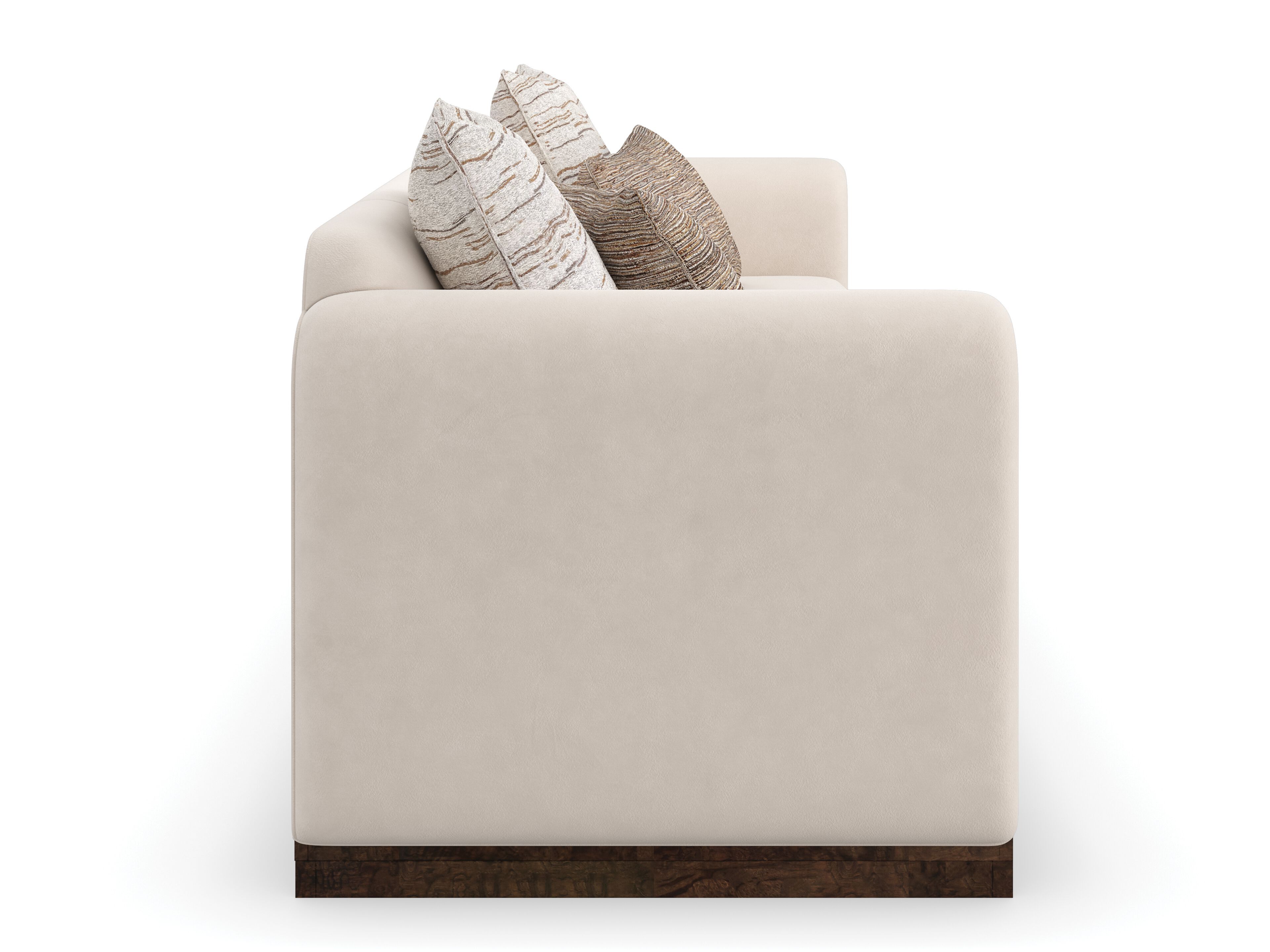 3-местный бархатный диван Caracole Dimitri ARCH-00058324 - Вид №7