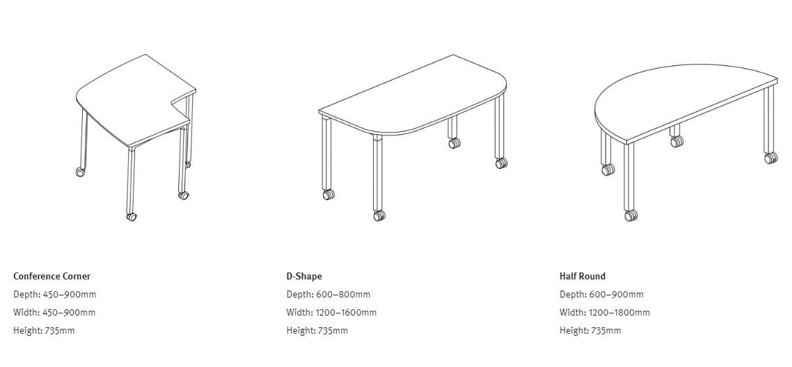 Модульный стол для совещаний Herman Miller Everywhere ARCH-00043550 - Вид №13