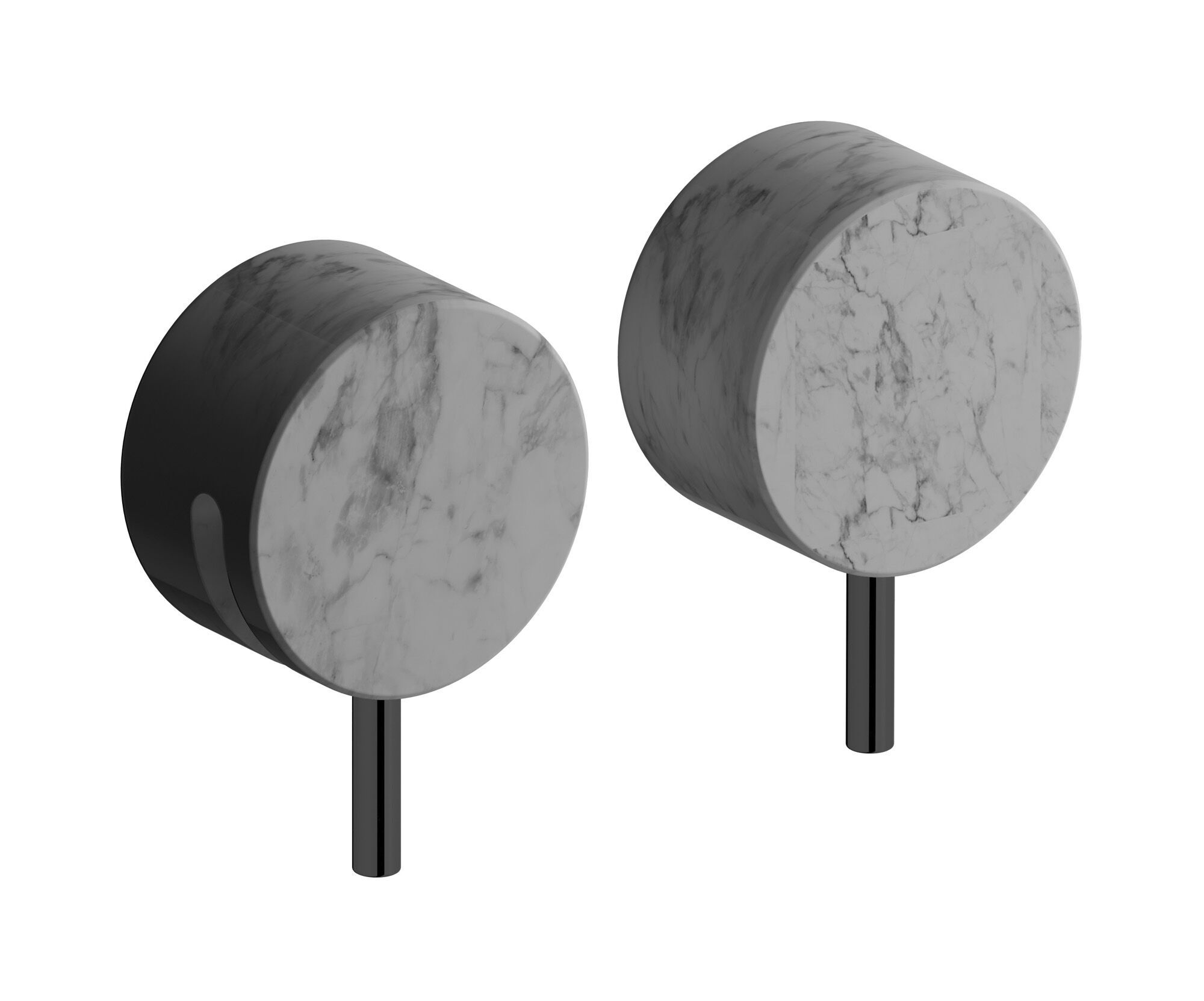 Смеситель для душа с 2 отверстиями IB мрамор + мрамор Elle ARCH-00142543 - Вид №2