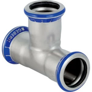 GEBERIT 31007 Тройник равнопроходной Geberit Mapress из нержавеющей стали