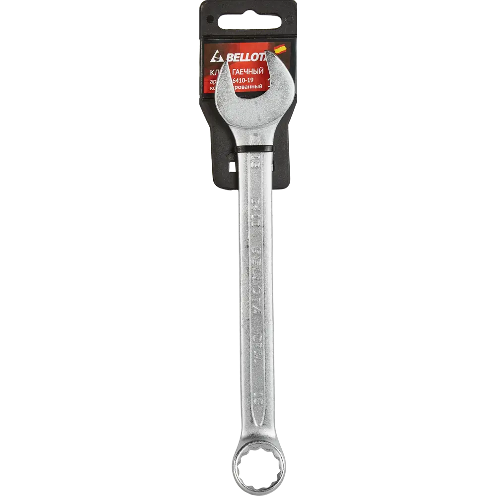 Комбинированный ключ Bellota 19 мм - профессиональный инструмент из кованой стали 87103904 STLM-0847583 - Вид №3