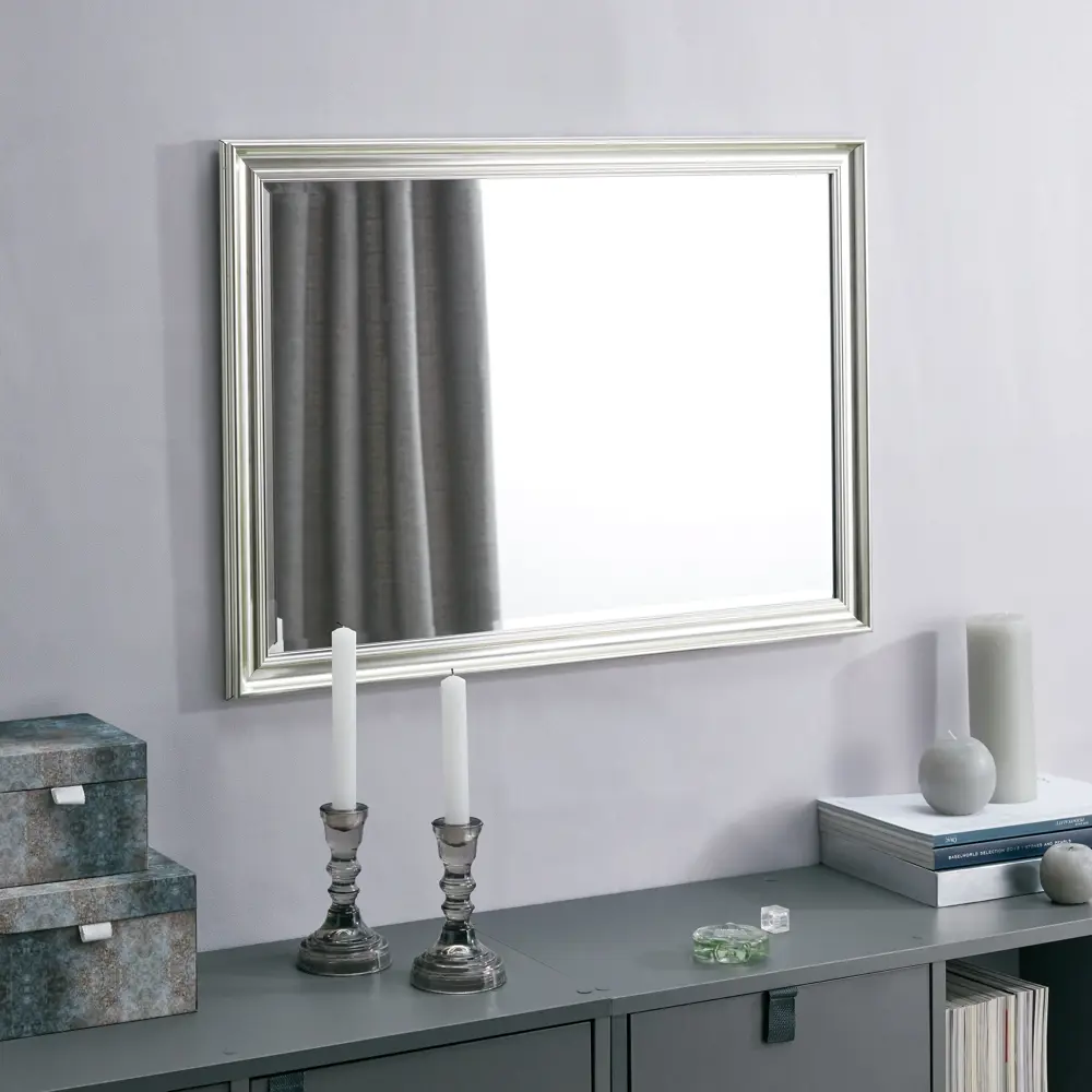 Зеркало Inspire Классика с античным серебром 50×70 см 85361201 Декоративное зеркало с рамой STLM-0062181