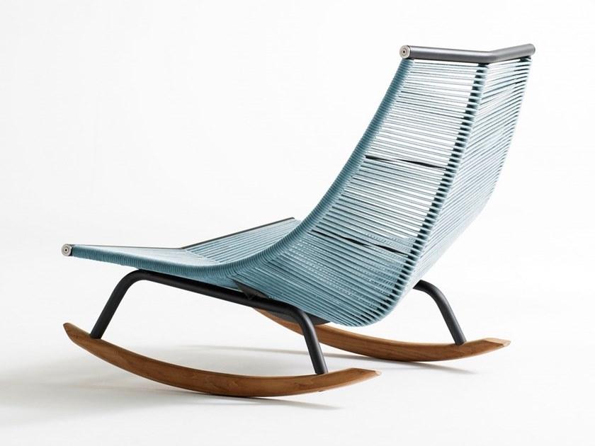 RODA Садовое кресло-качалка из полиэстера Laze sun-id-1426746 - Вид №1