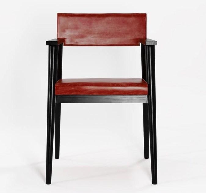 KARPENTER Мягкое кожаное кресло с подлокотниками Vintage sun-id-1444789 - Вид №4