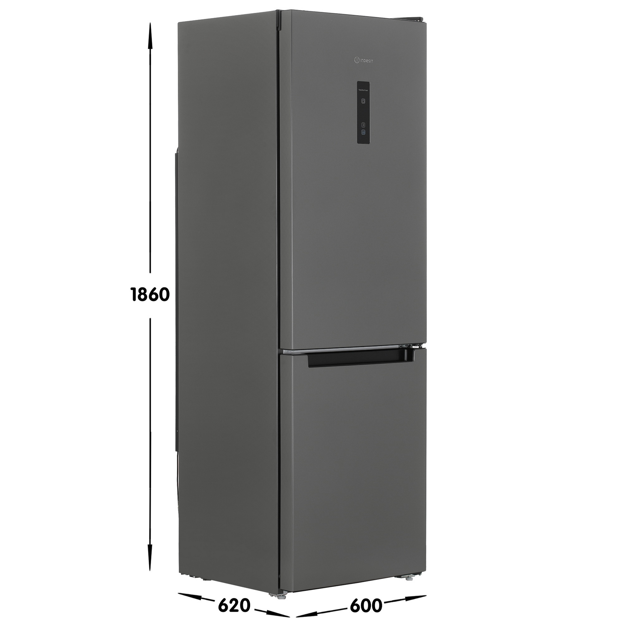 9082297 Холодильник с морозильником   Indesit ITS 5180 NG серый STDN-0070227 - Вид №6
